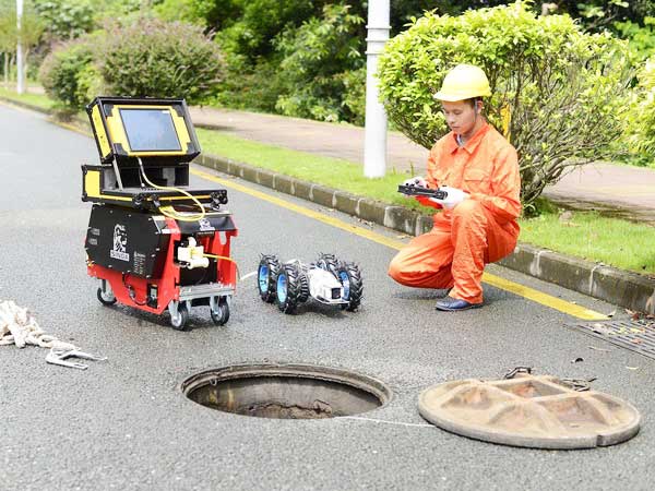 琼结管道机器人检测